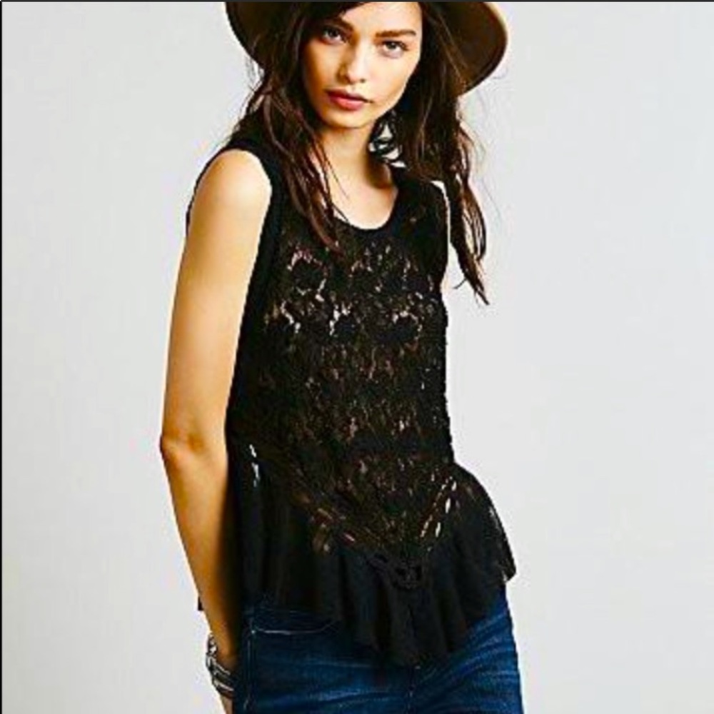 HOST PICK Free People Soft Lace Tank